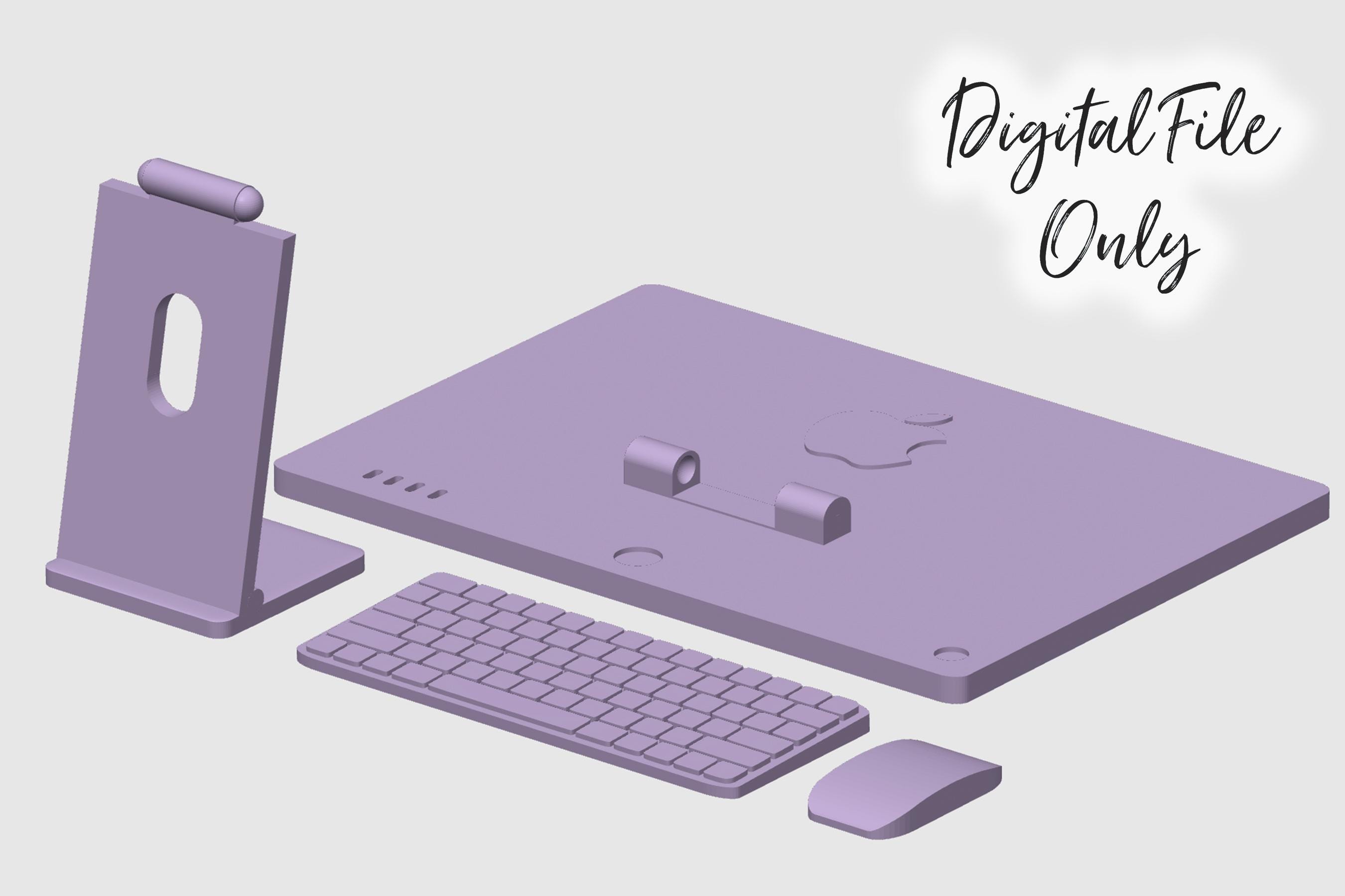 1/12 Scale Miniature Imac Computer- Digital STL File - Etsy