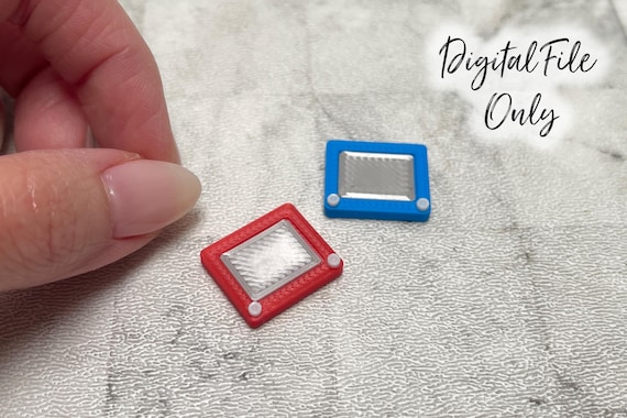 1/12 Scale Miniature Etch a Sketch - Digital STL File