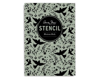 Annie Sloan® Mexicaanse vogels stencil