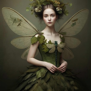 Green Grace - Papier de découpage vert menthe