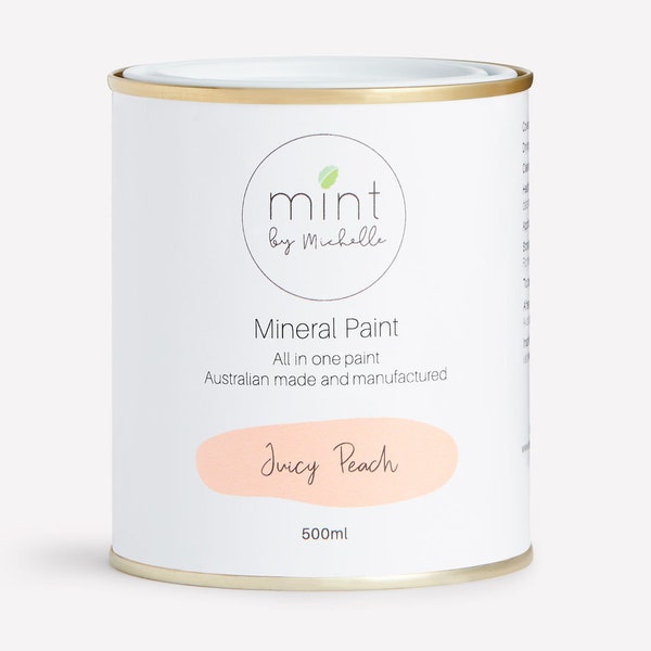 Juicy Peach - Mint Mineral Paint