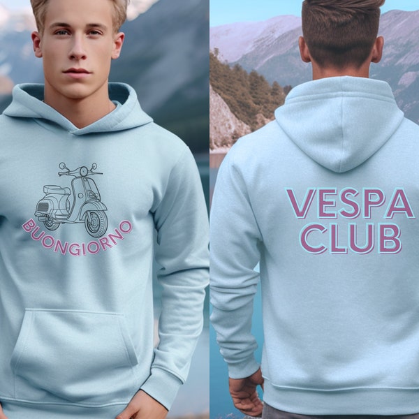 Buongiorno Vespa Club Teen Hoodie / Teen Style / Unisex