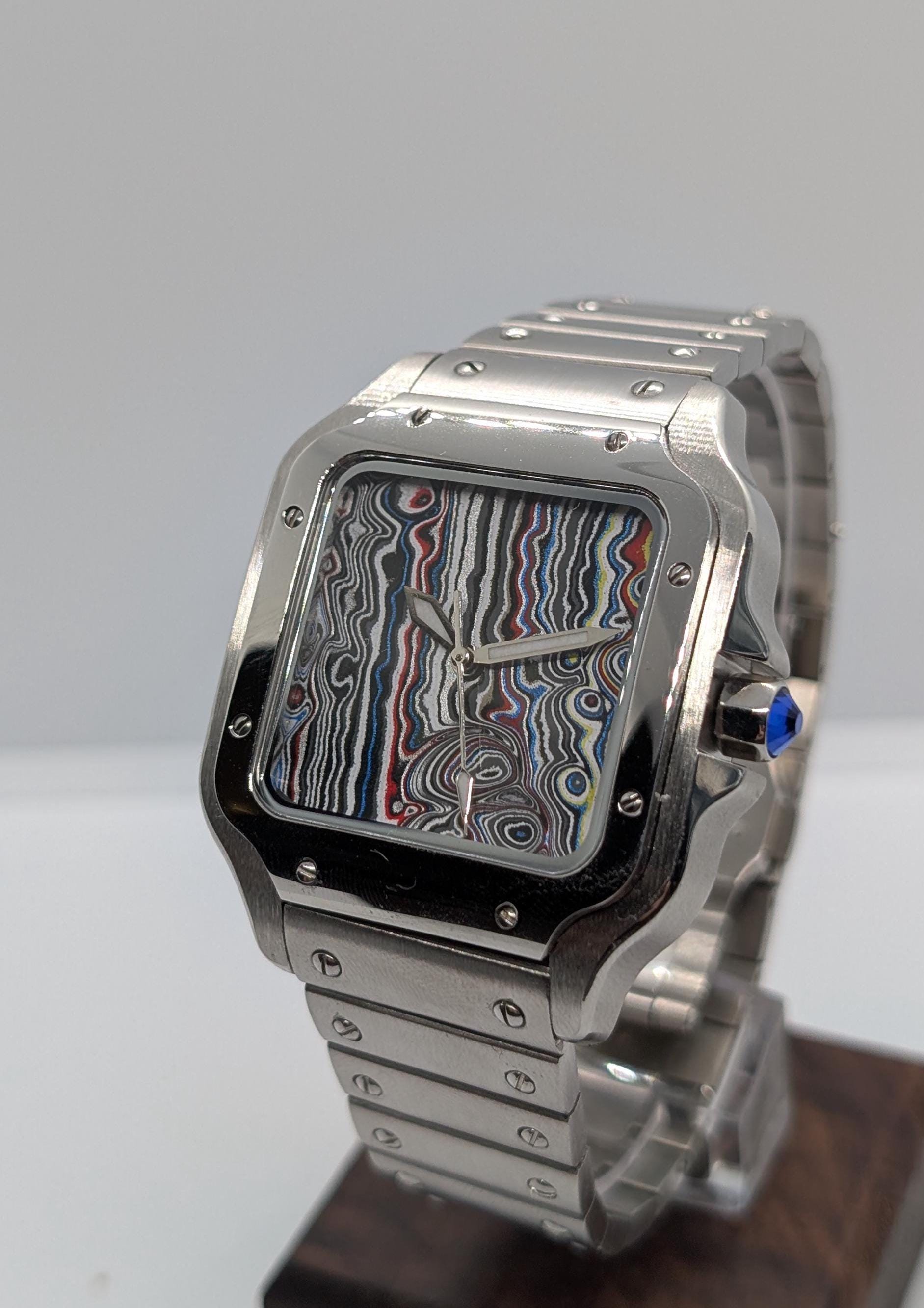 Seiko mod santos - Etsy 日本