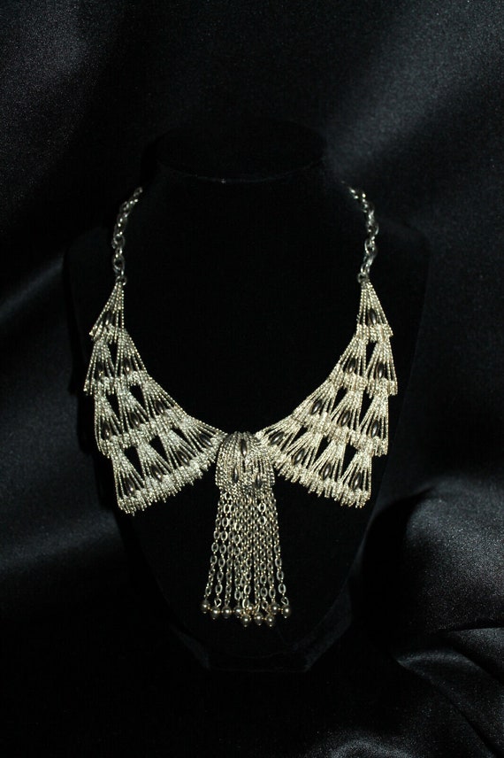 Vintage Florenza Necklace Art Deco style tassel