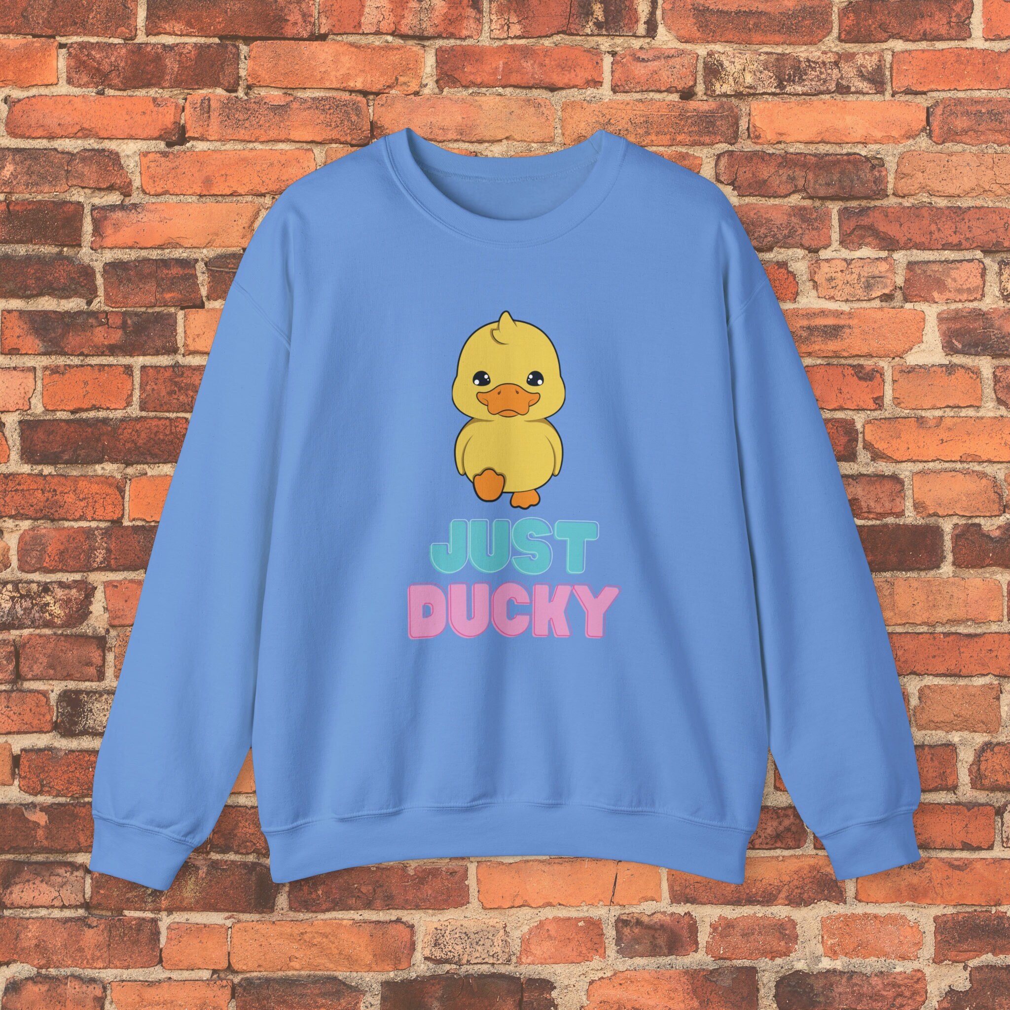 Just Ducky Sweatshirt, Duck Sweatshirts, Funny Sweatshirts