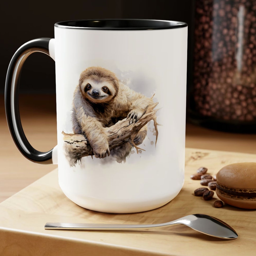 Sloth Life in Costa Rica Mug Fun Furry and Stylish 15 Etsy