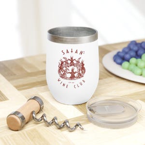 Satan&#39;s Wine Club | Chill Wine Tumbler