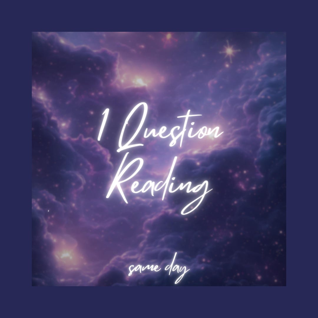 One Question Tarot Reading: 3 Card Spread, Detailed Guidance (PDF) - Etsy