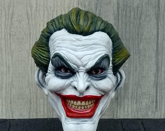 Joker , Prince Of Crime / HandMade  Latex Mask Deluxe Cosplay/Parties... Collectable Made with a lot of love. Exclusive For fans.