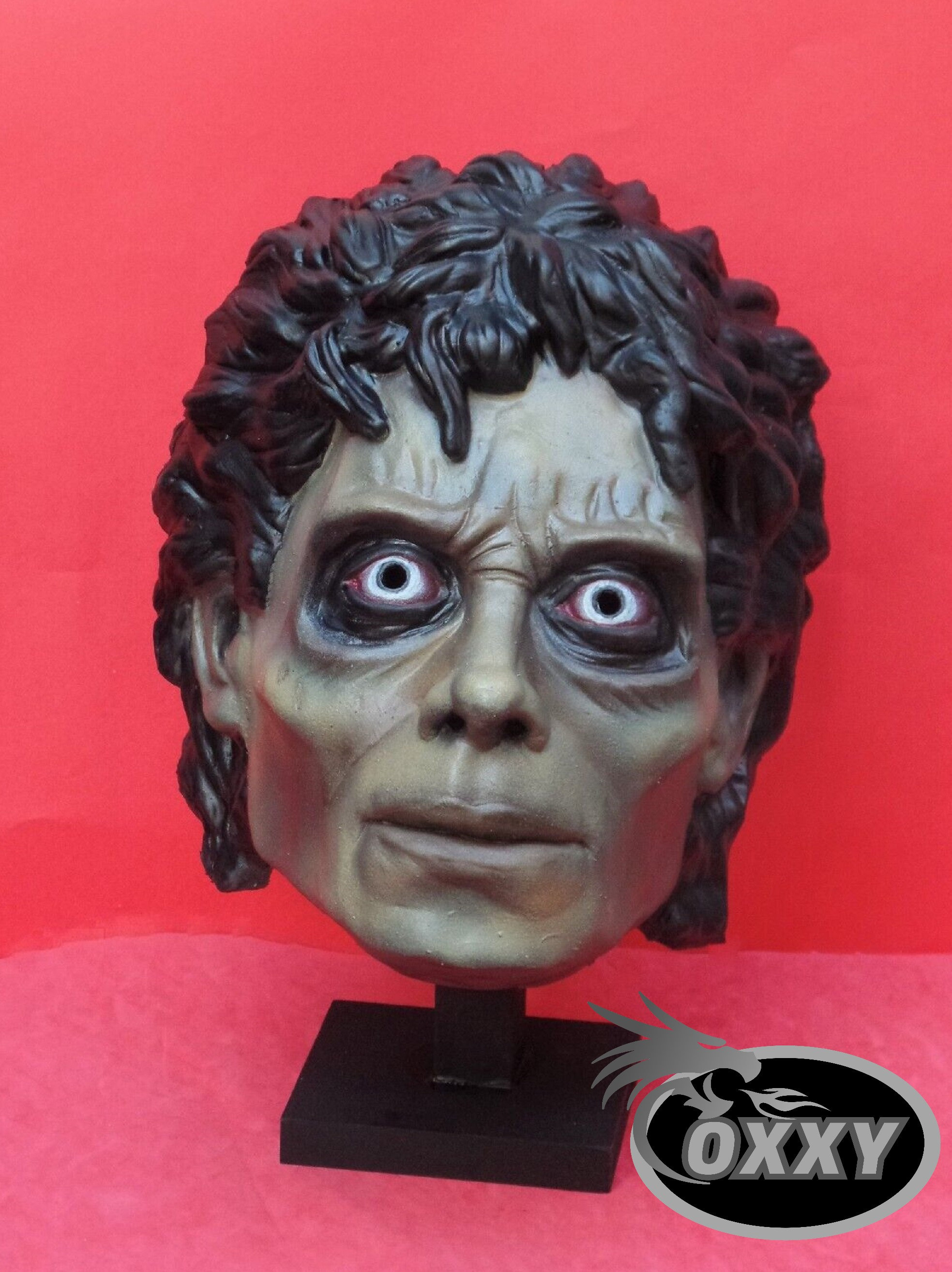 Michael Jackson Thriller Latex Mask, Handmade Cosplay Prop