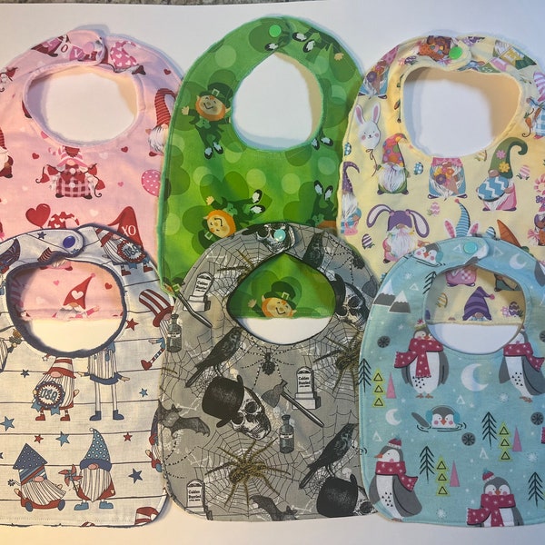 Holiday Baby bib bundle