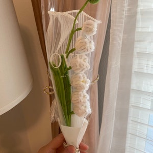 Handmade pipe cleaner flowers | flower boutique |  lily of the valley
