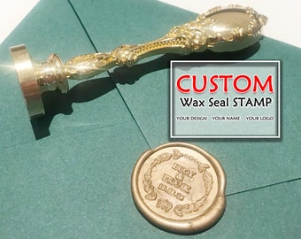 Custom Wax Seal Stamp Kit For Wedding Invitation , Wedding Wax Seal Kit,Custom Wax Stamp Kit For Gift, Wax Seal Kit