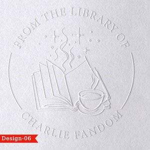 From The Library Of Ex Libris Stamp –