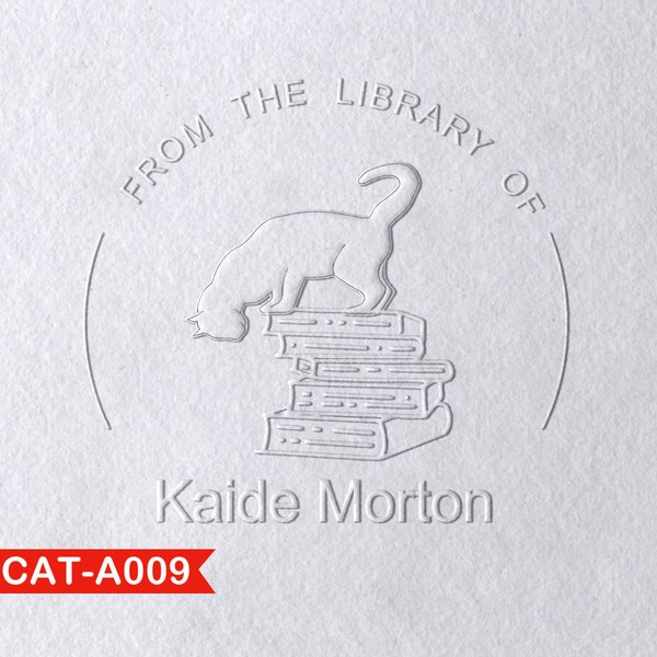 Custom Book Embosser Etsy Canada