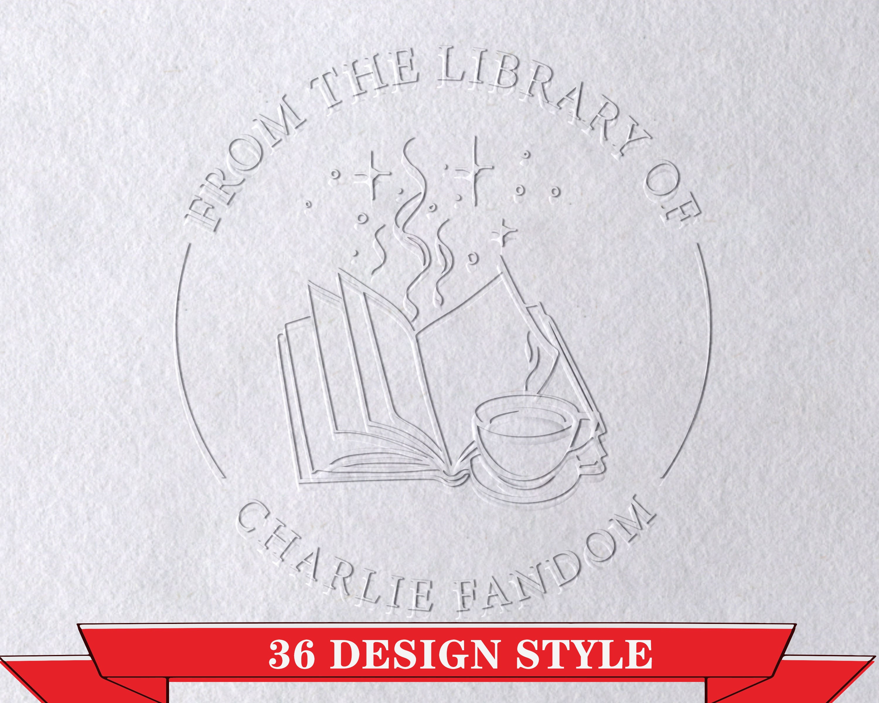 Custom Book Embosser/personalized Embosser Stamp /from the Library Embosser/wedding  Embosser / Address Embosser /christmas Gift 