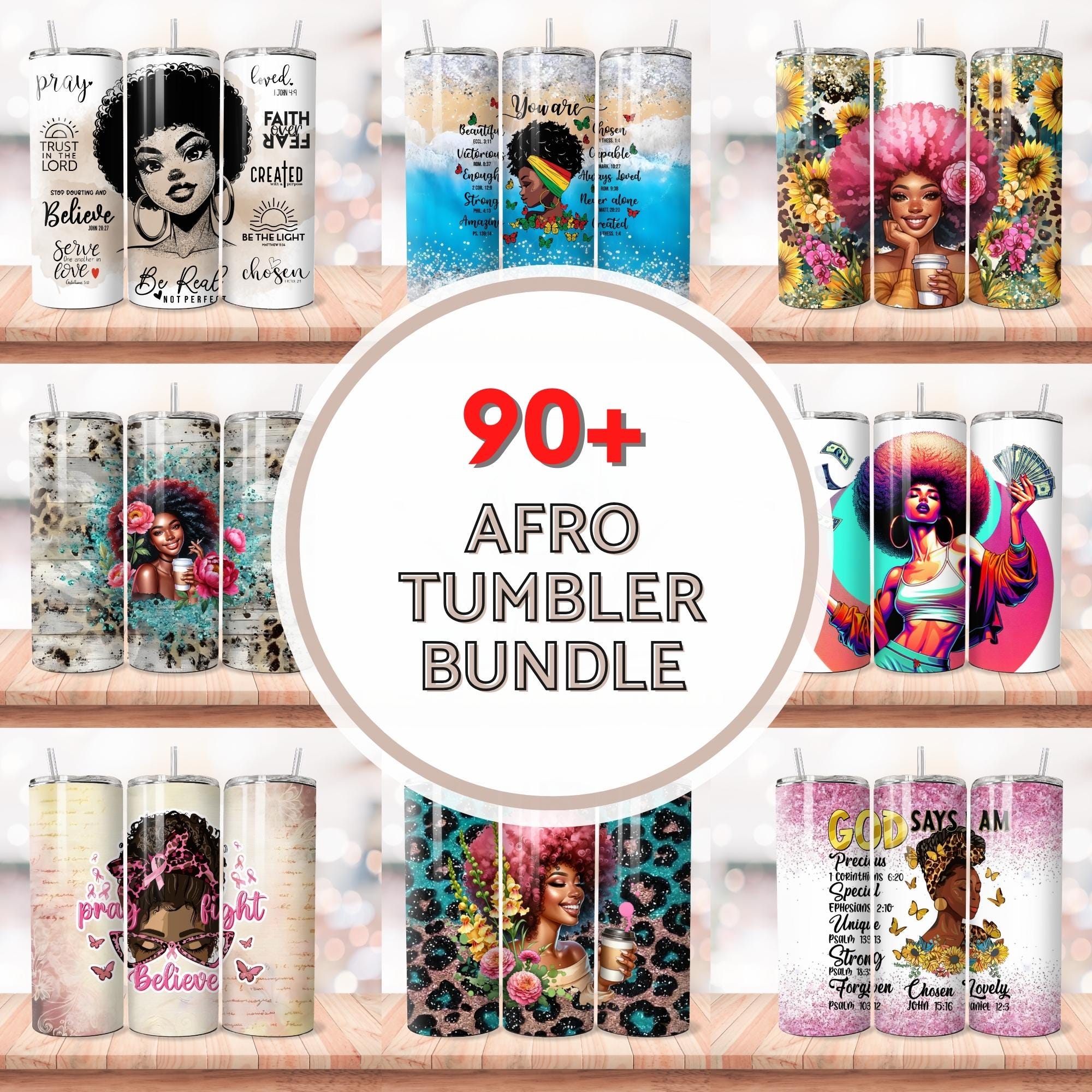 Tumbler African - Etsy