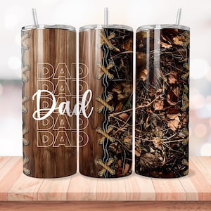 Dad Tumbler Wrap Bundle Funny Man Sayings Sublimation Father's Day Design 20oz Skinny Straight Dad Life Digital Download Grandpa Stepdad PNG image 4
