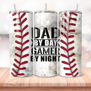 Dad Tumbler Wrap Bundle Funny Man Sayings Sublimation Father's Day Design 20oz Skinny Straight Dad Life Digital Download Grandpa Stepdad PNG image 7