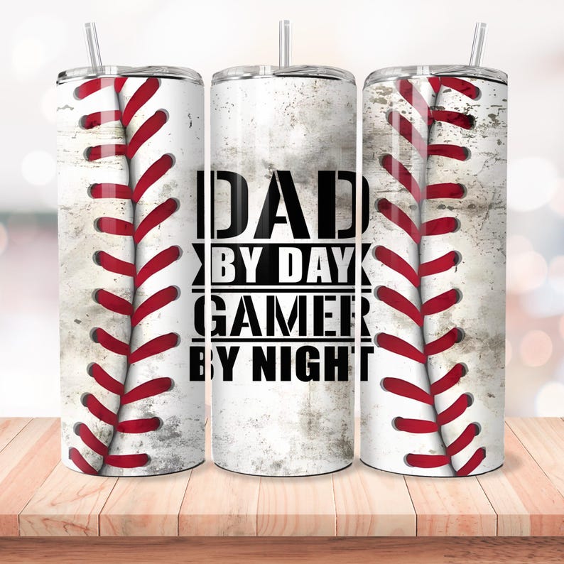 Dad Tumbler Wrap Bundle Funny Man Sayings Sublimation Father's Day Design 20oz Skinny Straight Dad Life Digital Download Grandpa Stepdad PNG image 7