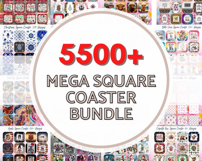 Square Coaster Bundle