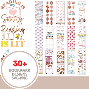 Bladwijzer SVG-bundel bladwijzer sjabloon svg, bladwijzer SVG PNG, retro boek svg, lezing svg, bladwijzer citaat svg, afdrukbare bladwijzer, boeken svg