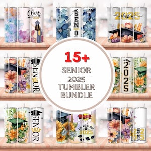 2025 Graduation Tumbler Designs: 20oz Skinny Sublimation (PNG Digital Download)