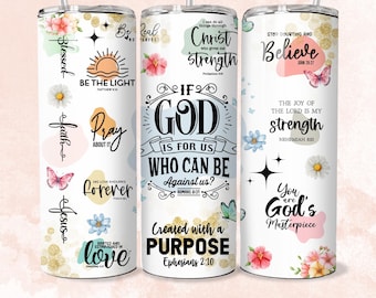 Christian bible verse affirmations 20 oz skinny tumbler png, tumbler wrap png, 20 oz tumbler designs, Christian png, tumbler png download