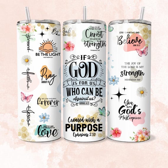Christian bible verse affirmations 20 oz skinny tumbler png, tumbler wrap png, 20 oz tumbler designs, Christian png, tumbler png download