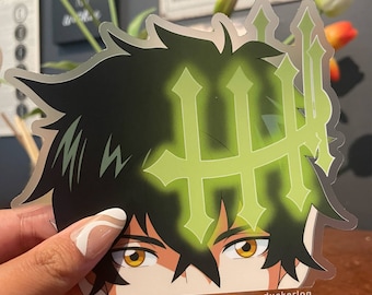 Anime Peeker Sticker