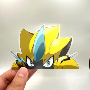 Zeraora Peeker Sticker