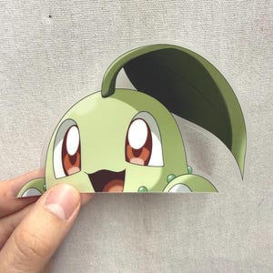 Chikorita Peeker-klistermärke