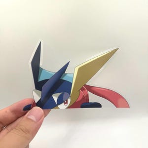 Greninja Peeker Sticker