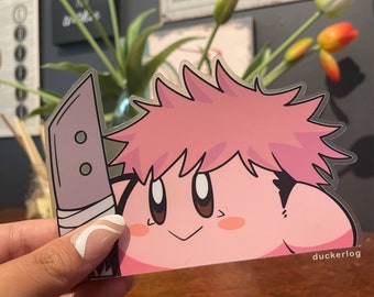 Yuji Kirby Peeker Sticker