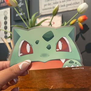 Bulbasaur Peeker Sticker