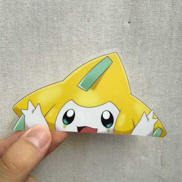 Adesivo Jirachi Espiando