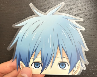 Pegatina transparente de anime para mirar a escondidas / Calcomanía de anime para mirar a escondidas