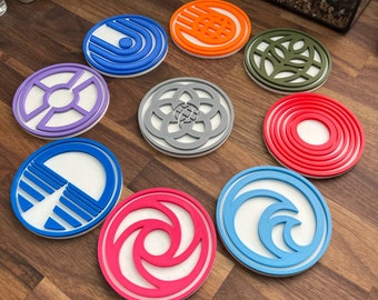 Worldwide Amusement Park Coasters Pack (Magic Moments 3D) Build your bundle or a complete set!