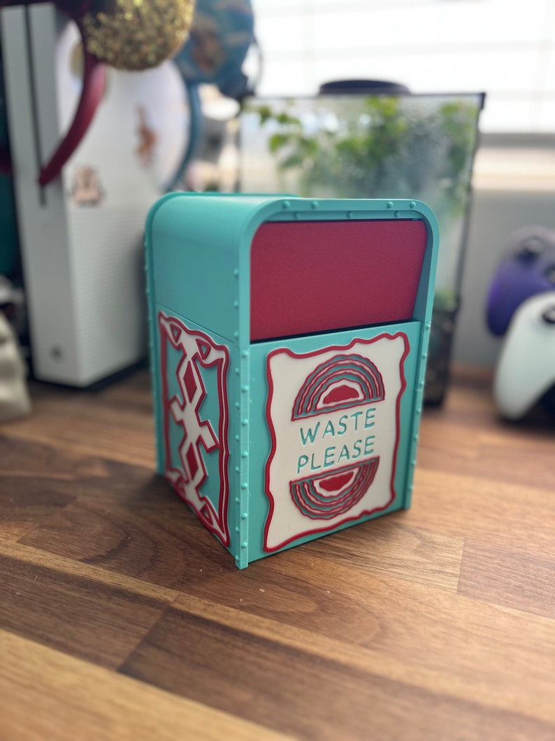 Adventure Area Amusement Park Desktop Trash Can: Office Decor bild 2