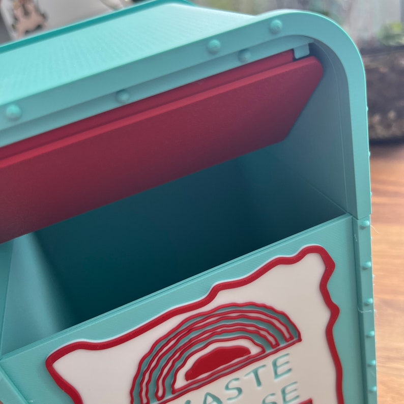 Adventure Area Amusement Park Desktop Trash Can: Office Decor bild 3