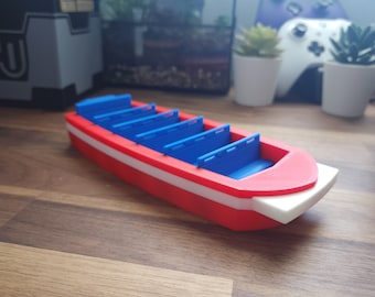Fantasy Water Ride Boat Model: Whimsical Desktop Replica