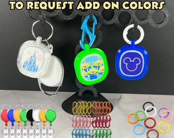 Magicband+ Puck Keychain Holder: Amusement Park Accessory - Etsy