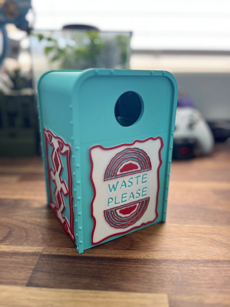 Adventure Area Amusement Park Desktop Trash Can: Office Decor bild 6