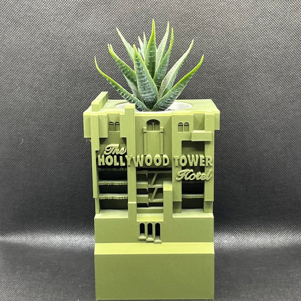 Tower of Terror Succulent Holder (Magic Moments 3D) Made for Ikea Succulent Set