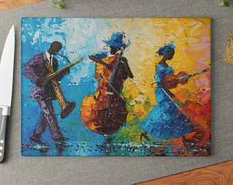 Jazz 1Glass Cutting Board