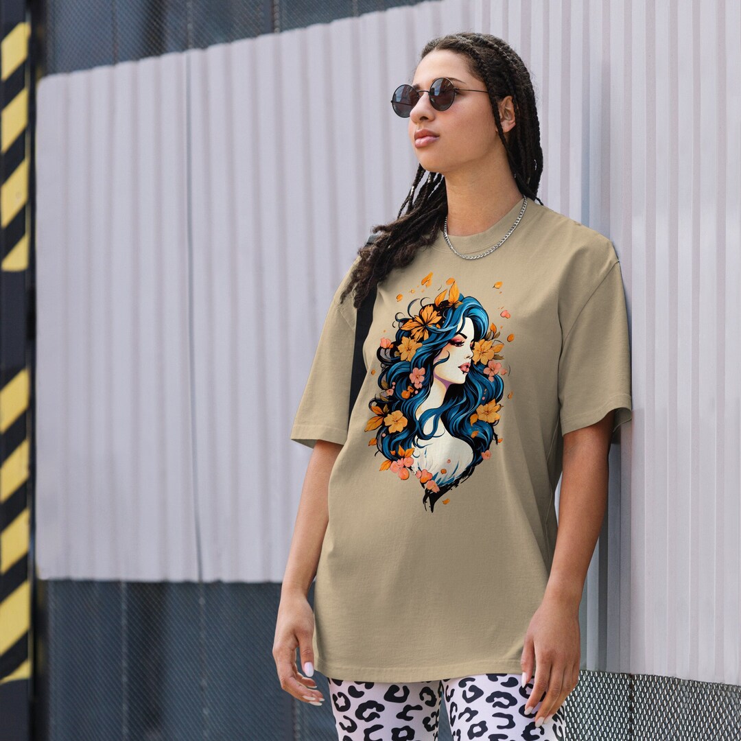 Question the norms Oversized Faded Tee main image 1