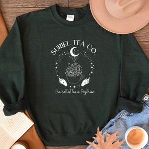 Suriel Tea Co Sweatshirt, ACOTAR Sweatshirt, A Court of Thorns and Roses, Court of Dreams Sweater, Cute Bookish Shirt