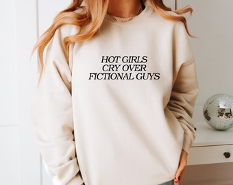 Fictional Guys Book Sweatshirt, Bookworm Sweater, Smutty BookTok