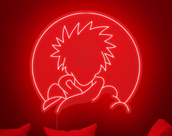 Anime Character LED Neon Sign - Manga Wall Decor
