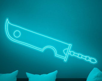 Anime Logo LED Neon Sign – Gaming Wall Decor